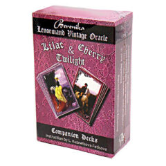 Вишневые и лиловые сумерки - карты Ленорман Lilac & Cherry Twilight Lenormand Vintage Oracle