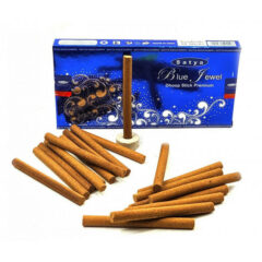 Благовония безосновные Blue Jewel dhoop sticks Premium (Голубая Жемчужина), Satya, Индия